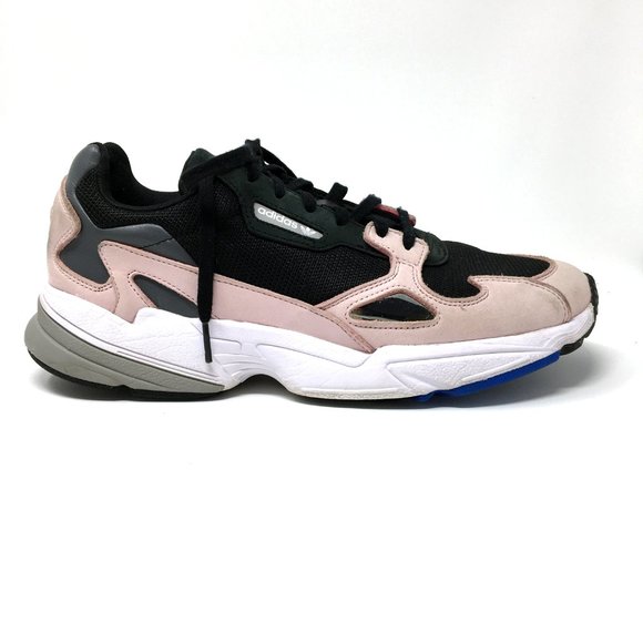 adidas falcon pink and black